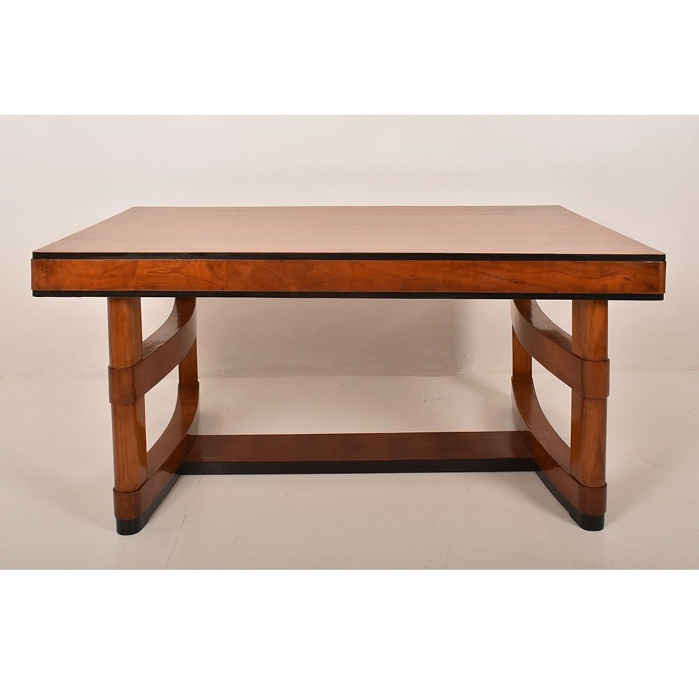 TAV40 1 antique furniture 1950s Italian design table cherry elm table XX.jpg